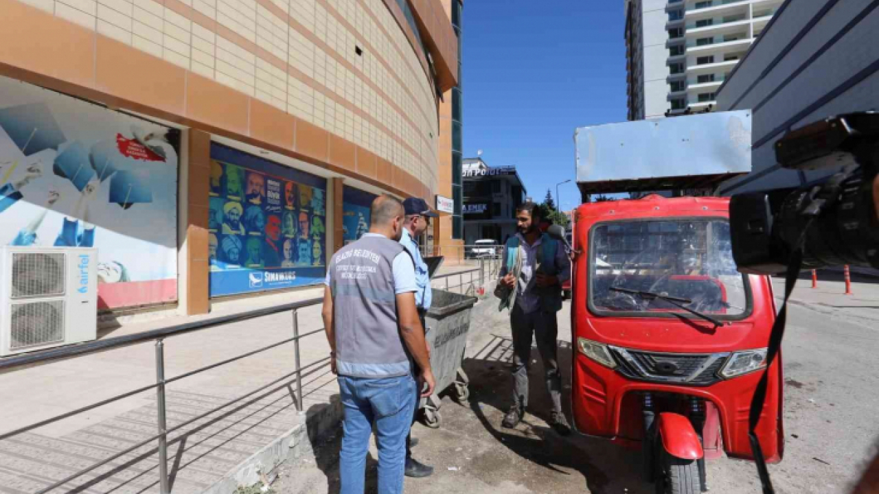 Elazığ'da yelek ve yaka kartı olmayan toplayıcılara yaptırım uygulanacak