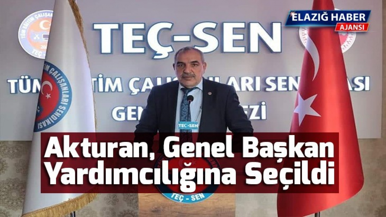 Akturan, Genel Başkan Yardımcılığına Seçildi