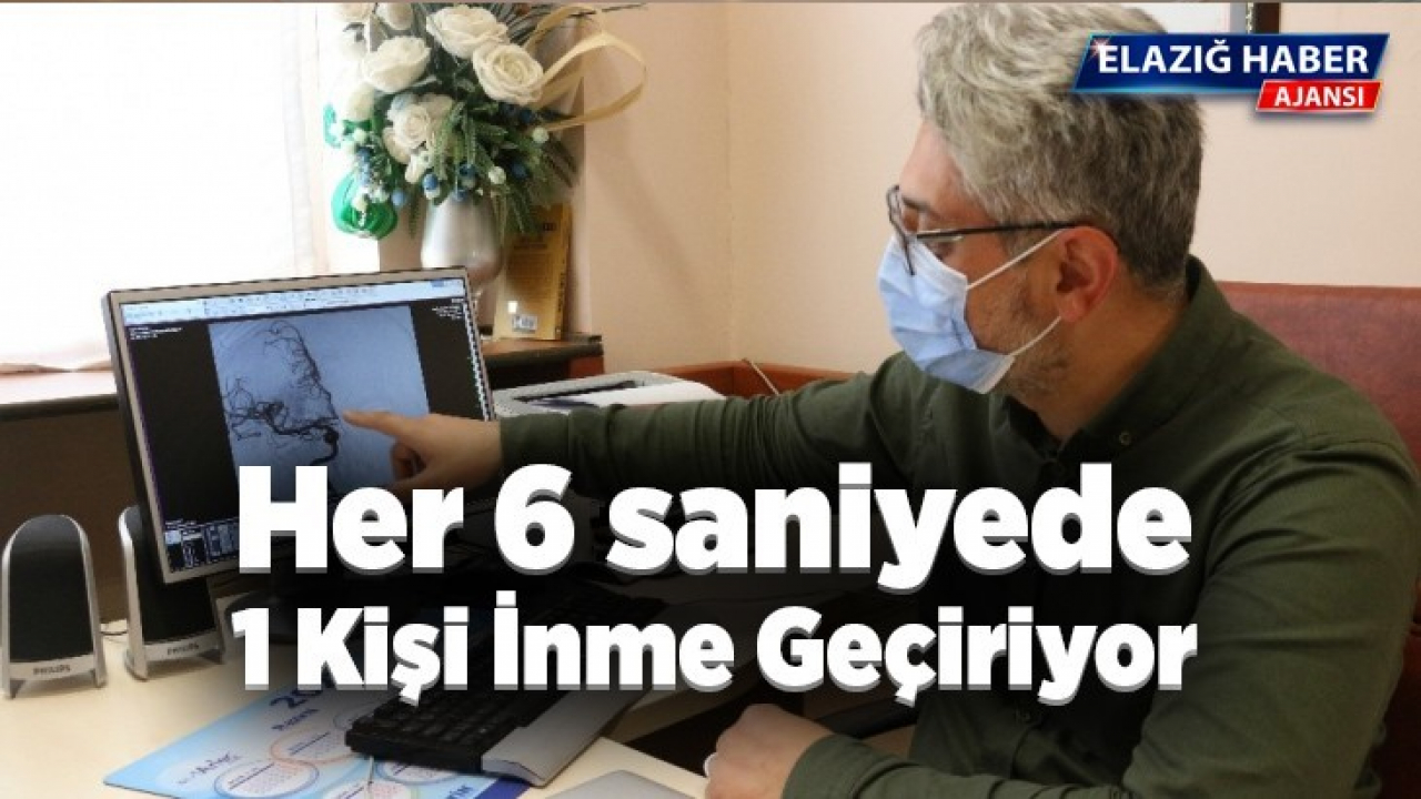 Her 6 saniyede 1 kişi inme geçiriyor