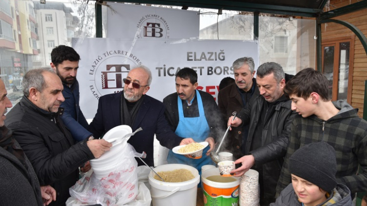 Elazığ Ticaret Borsası, Malatya'da Aş Evleri Oluşturdu