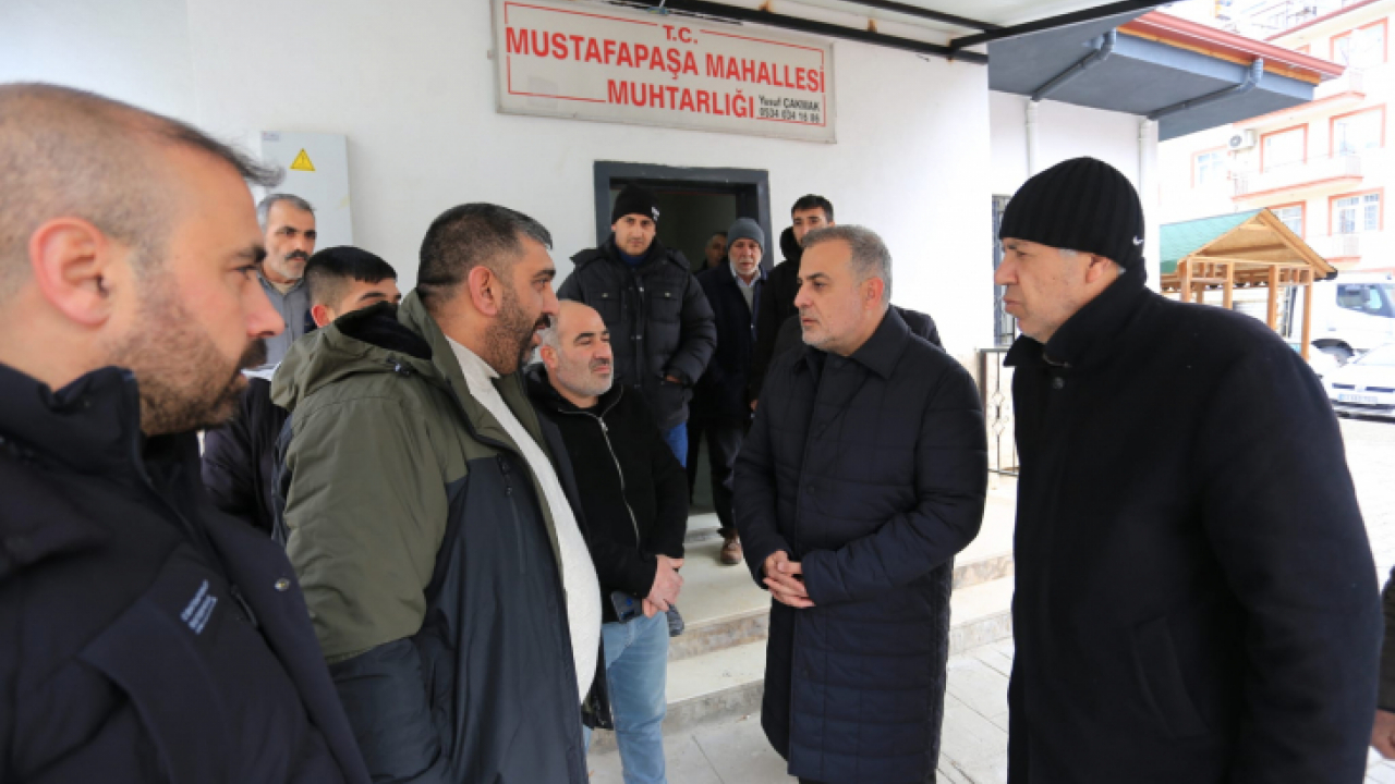 Milletvekili Metin Bulut Mustafapaşa Mahallesini ziyaret etti