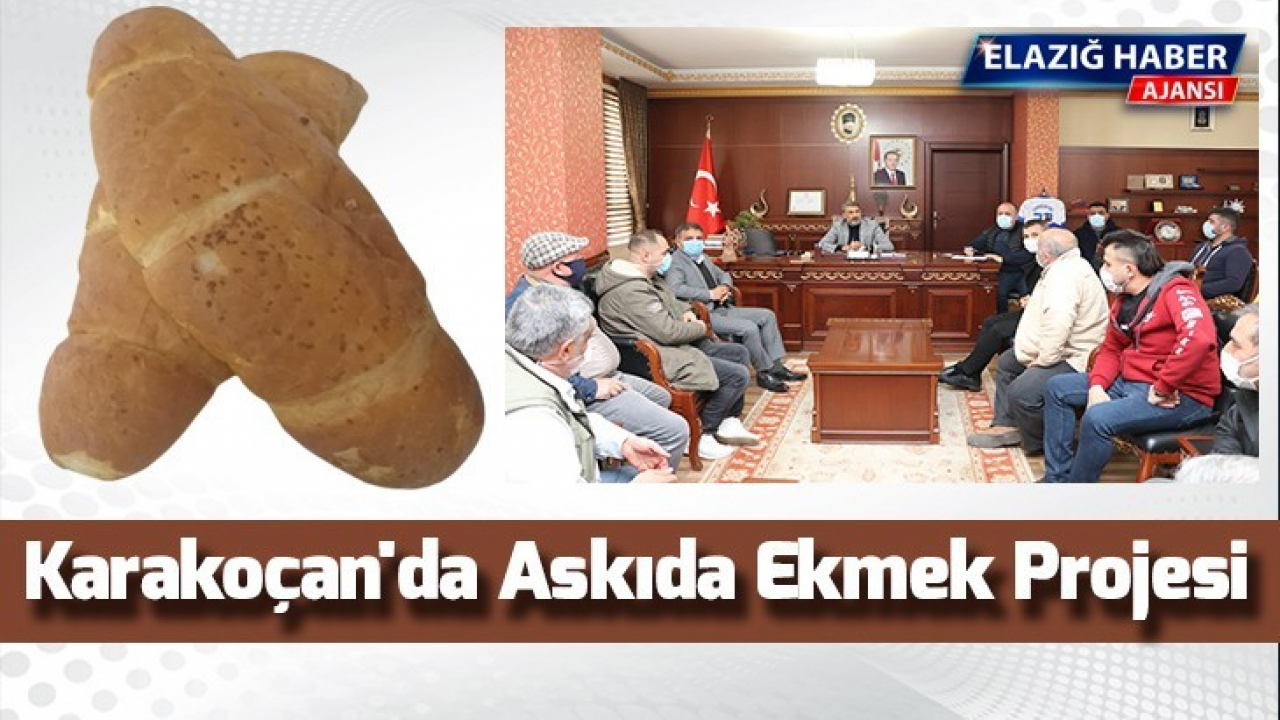 Karakoçan'da Askıda Ekmek Projesi