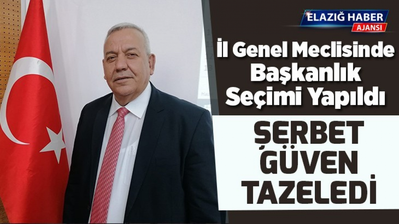 İl Genel Meclisinde Başkanlık Seçimi Yapıldı